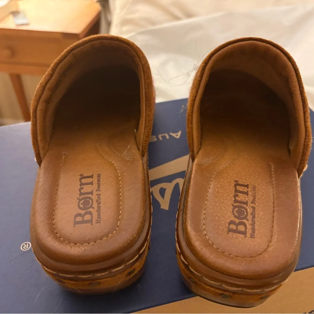 Born Bandy Blankets Clog - Rust Blanket Combo - Picture 11 of 12